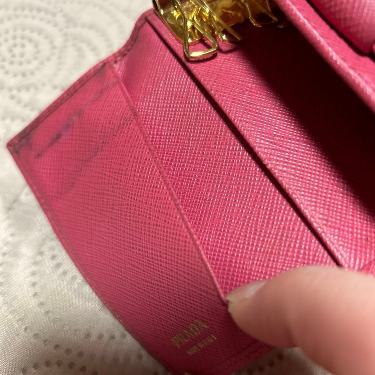 PRADA キーケース サフィアーノレザー リボン|Yahoo!フリマ(旧 PRADA キーケース サフィアーノレザー リボン|Yahoo!フリマ(旧