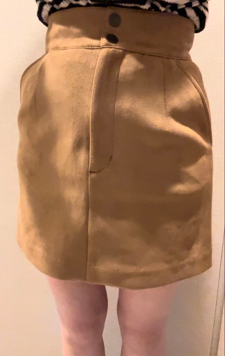 SLY バックレースアップミニスカート レディース