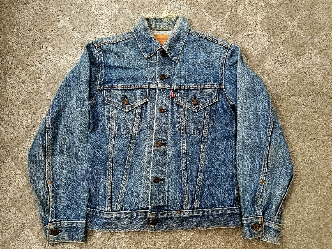 70s USA製 levi's リーバイス 70505 デニムジャケット 36 ~38 位 S ~M 70年代 アメリカ製 ビンテージデニム vintage アメカジ