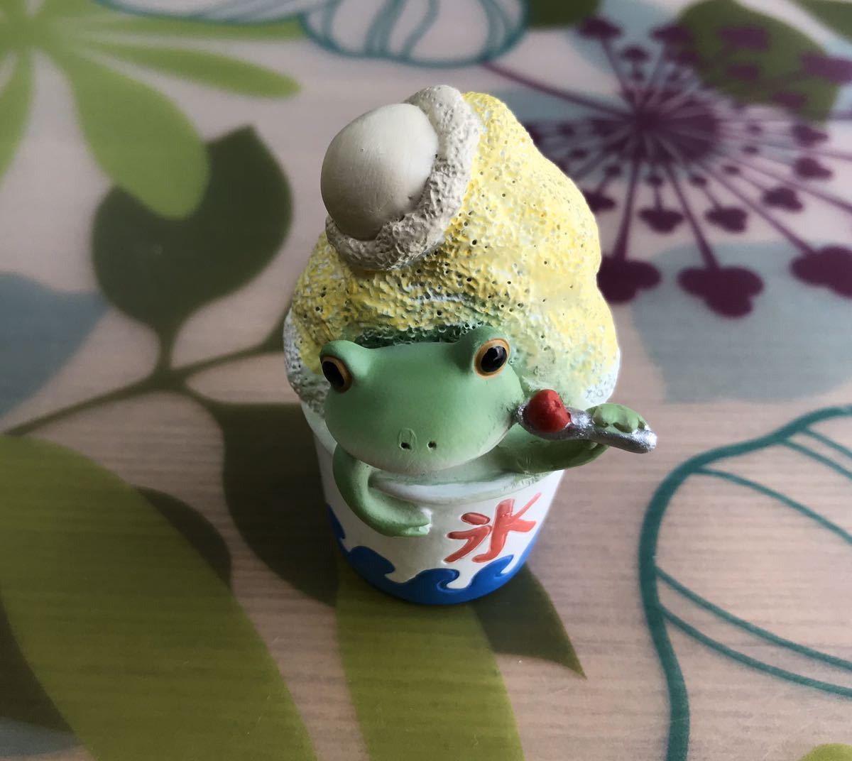 ヤフオク コポー 新品 かき氷の中からカエル レモン味 Cop ヤフオク コポー 新品 かき氷の中からカエル レモン味 Cop
