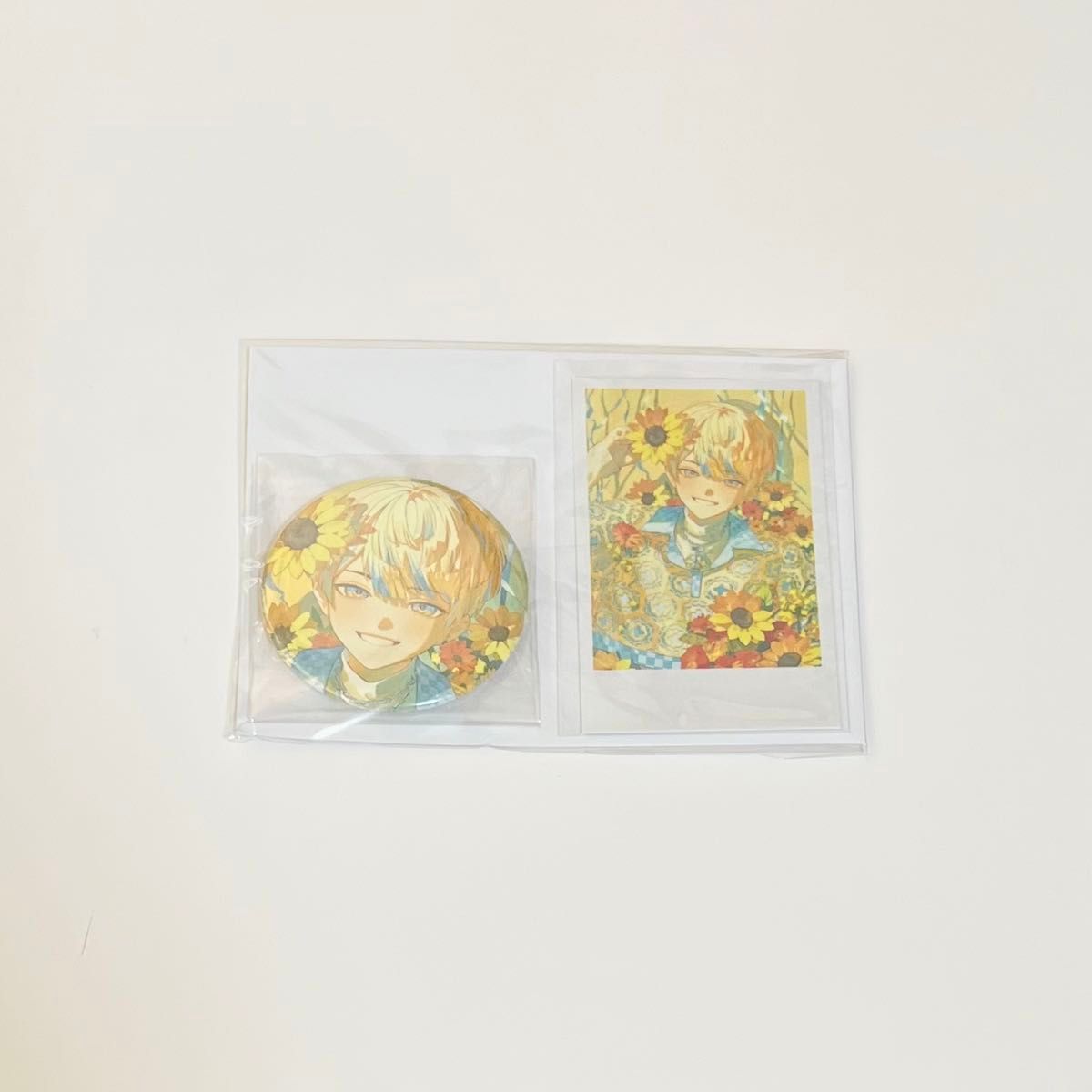 にじさんじ 緋八マナ 誕生日グッズ 2024 缶バッジ&チェキ風 にじさんじ 緋八マナ 誕生日グッズ 2024 缶バッジ&チェキ風