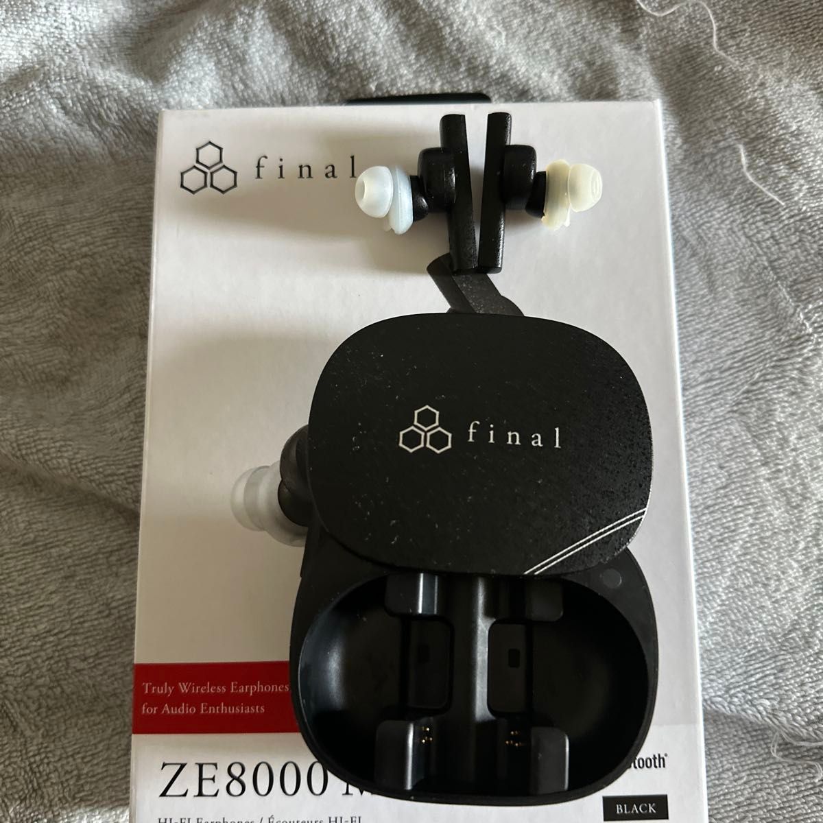 新品同様】 ワイヤレスイヤホン final ZE8000MK2ブラック 新品同様】 ワイヤレスイヤホン final ZE8000MK2ブラック
