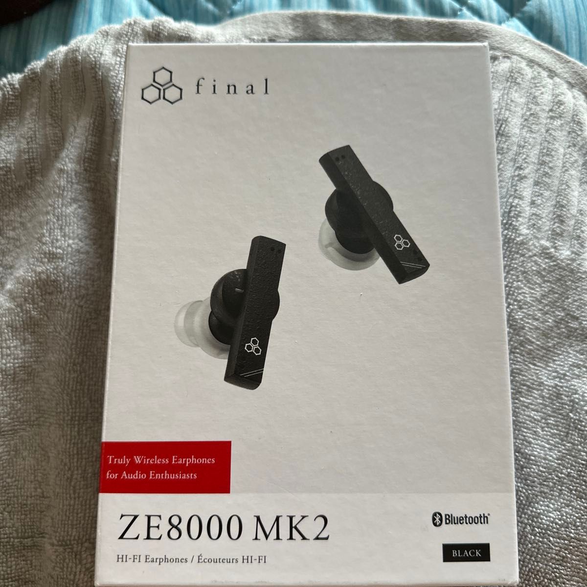 新品同様】 ワイヤレスイヤホン final ZE8000MK2ブラック 新品同様】 ワイヤレスイヤホン final ZE8000MK2ブラック