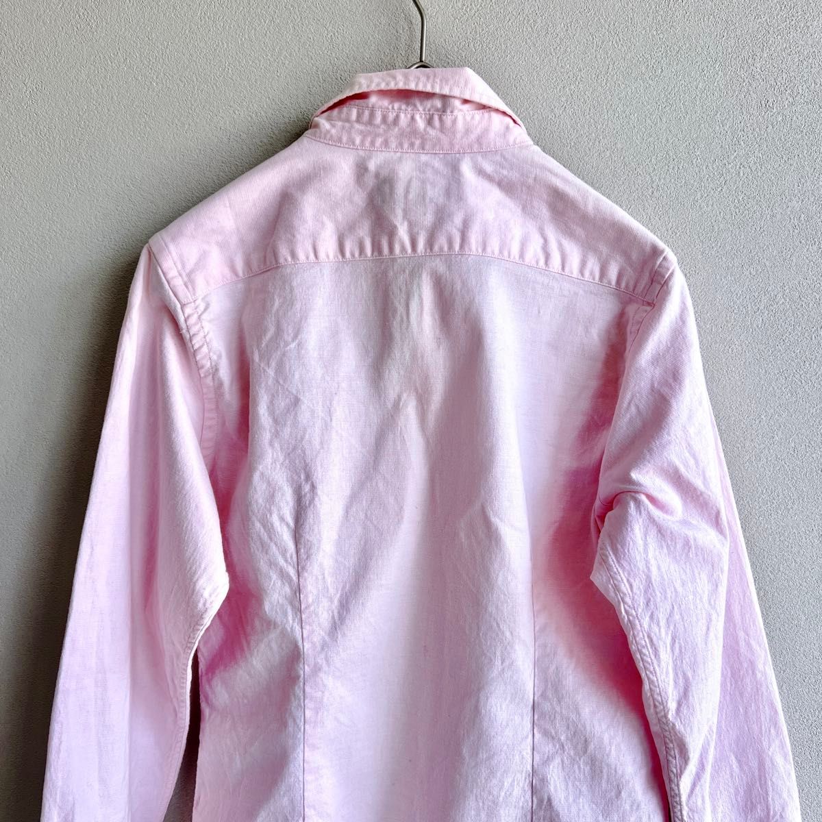 美品】ラルフローレン ピンク 長袖シャツ 150㌢ レディースS 美品】ラルフローレン ピンク 長袖シャツ 150㌢ レディースS