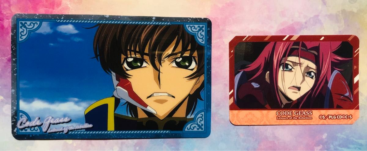 コードギアス スザク カレン カード ステッカー まとめ売り コードギアス スザク カレン カード ステッカー まとめ売り