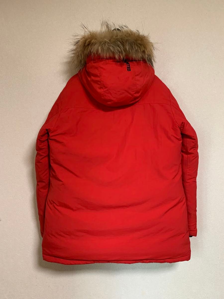 MILLET】ミレーリミテッドダウンジャケット 赤 レッド 100 L MILLET】ミレーリミテッドダウンジャケット 赤 レッド 100 L