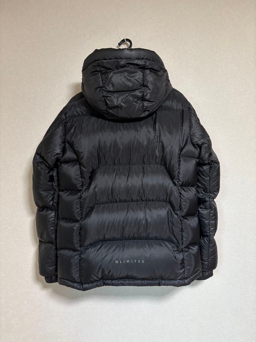 MILLET】ミレーリミテッドダウンジャケット 黒ブラック 95 M良品 MILLET】ミレーリミテッドダウンジャケット 黒ブラック 95 M良品