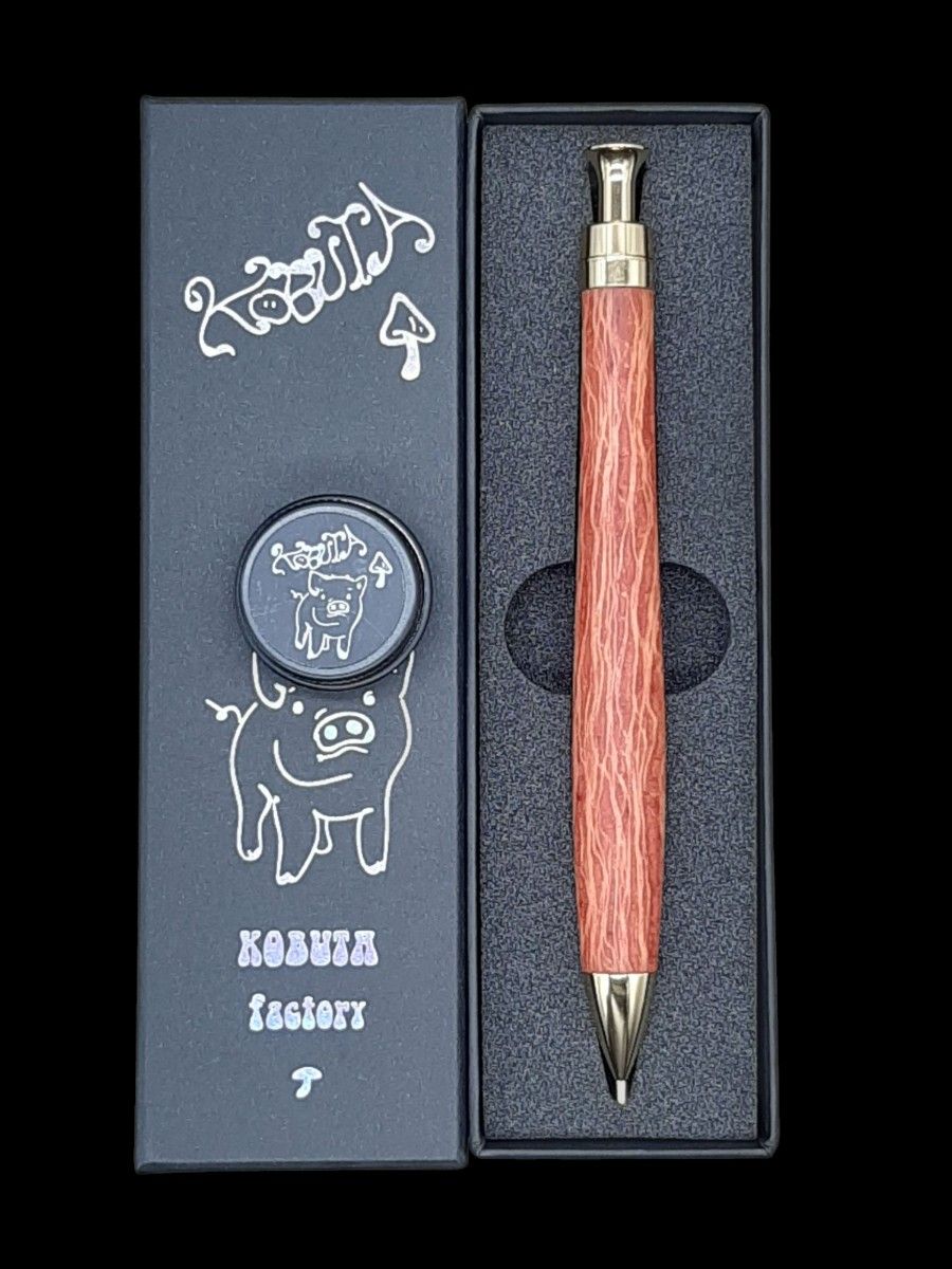 新品 こぶた工房 レースシーオーク極上杢 シャープペンシル0 5 新品 こぶた工房 レースシーオーク極上杢 シャープペンシル0 5