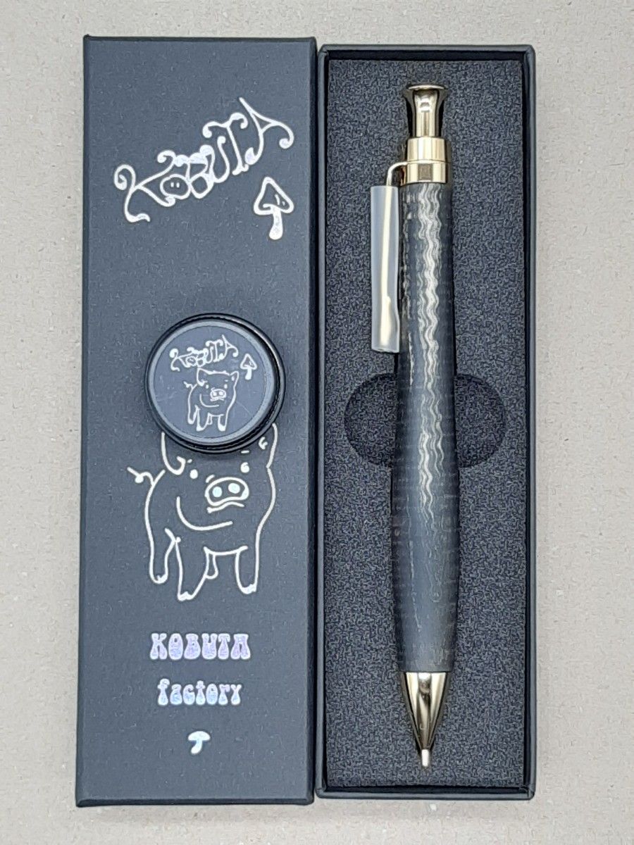 新品 こぶた工房 栃スタビライズウッド極上縮み杢 シャープ 新品 こぶた工房 栃スタビライズウッド極上縮み杢 シャープ