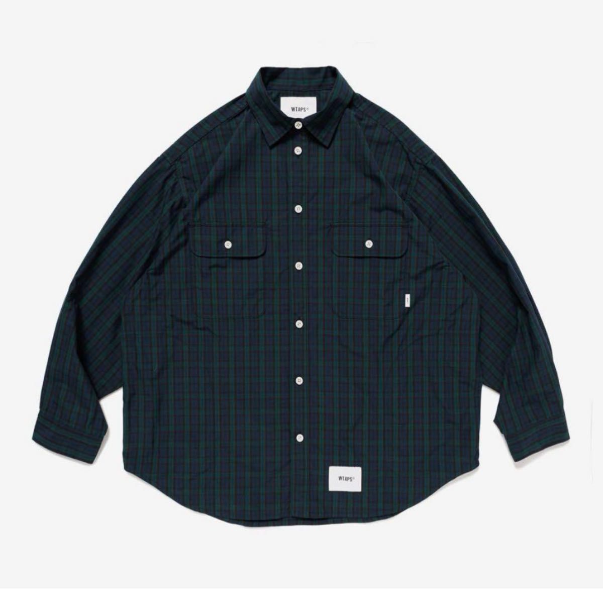 wtaps 25ss WCPO 01 / LS / COTTON BROADCLOTH TEXTILE 長袖 wtaps 25ss WCPO 01 / LS / COTTON BROADCLOTH TEXTILE 長袖