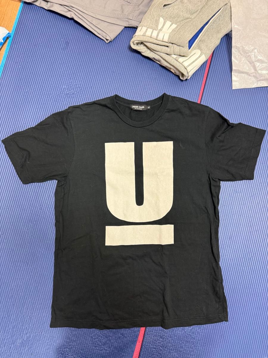 美品】UNDERCOVER アンダーカバー Uロゴ Tシャツ 黒 L 半袖 美品】UNDERCOVER アンダーカバー Uロゴ Tシャツ 黒 L 半袖