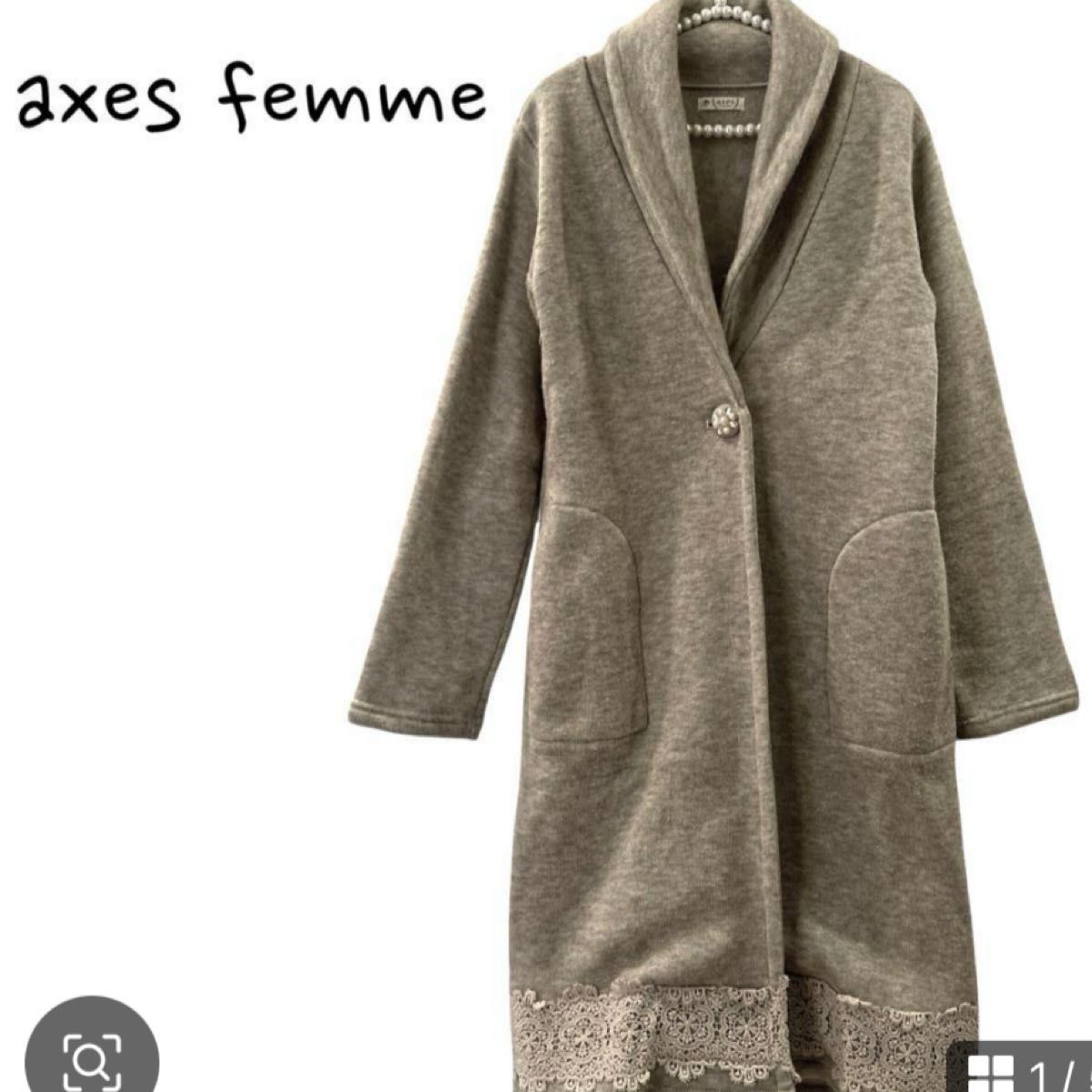 axes femme アクシーズファム刺繍ロングコート|Yahoo!フリマ axes femme アクシーズファム刺繍ロングコート|Yahoo!フリマ