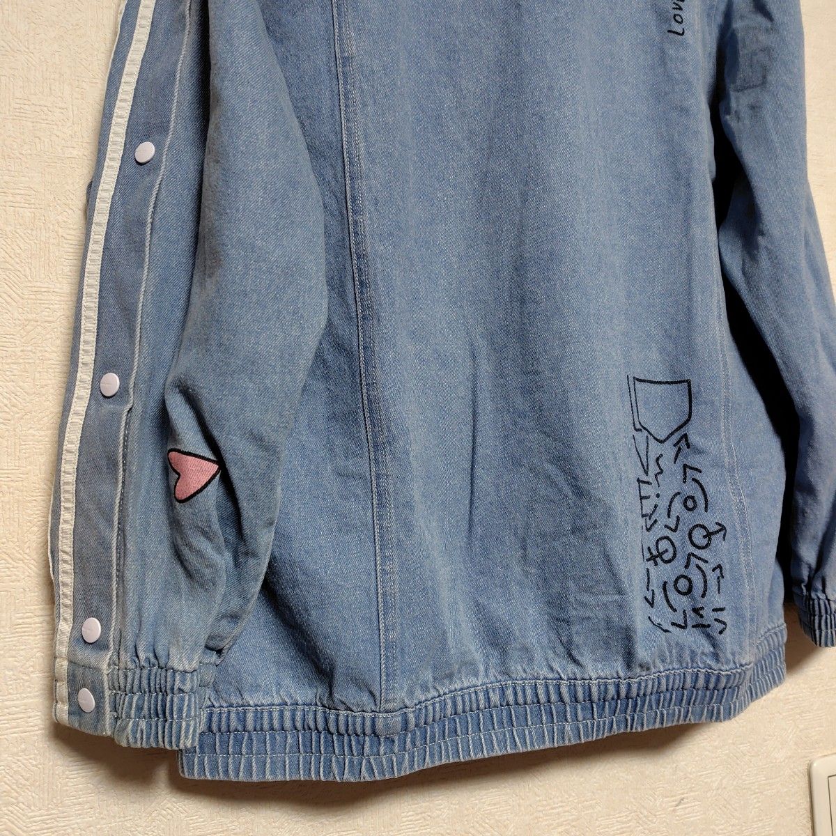 adidas × FIORUCCI アディダス フィオルッチ DENIM JACKET adidas × FIORUCCI アディダス フィオルッチ DENIM JACKET