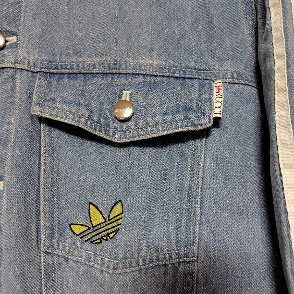 adidas × FIORUCCI アディダス フィオルッチ DENIM JACKET adidas × FIORUCCI アディダス フィオルッチ DENIM JACKET