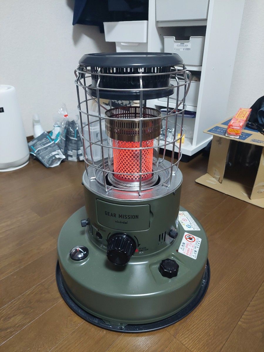 トヨトミ ギアミッション 石油ストーブ TOYOTOMI GEAR MISSION トヨトミ ギアミッション 石油ストーブ TOYOTOMI GEAR MISSION