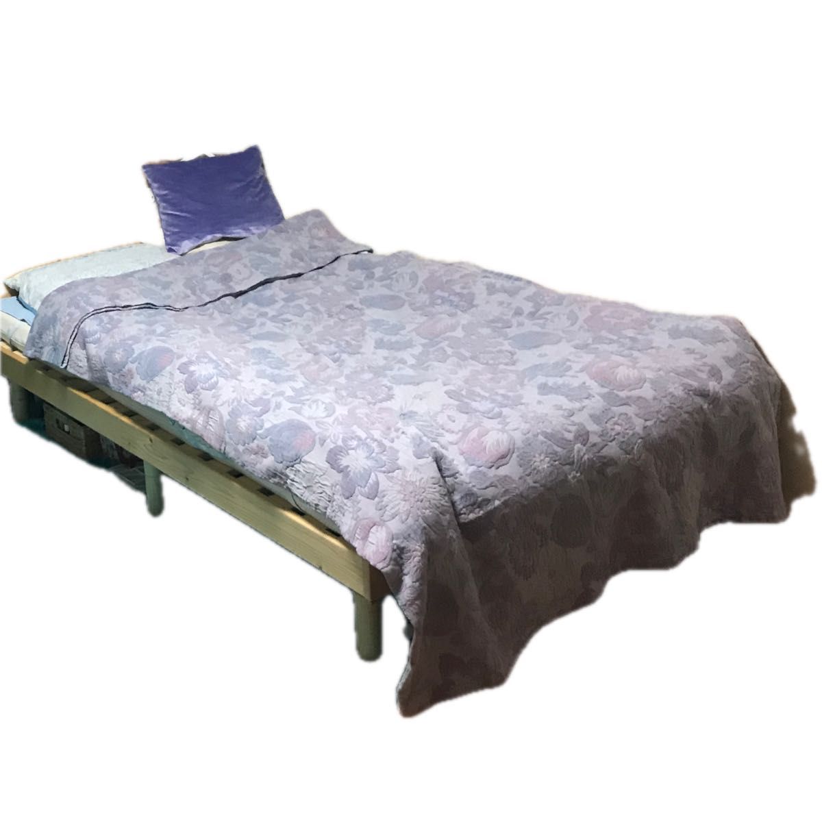 ZARA HOME ザラホーム マルチカラーフラワーコットン ベッド ZARA HOME ザラホーム マルチカラーフラワーコットン ベッド