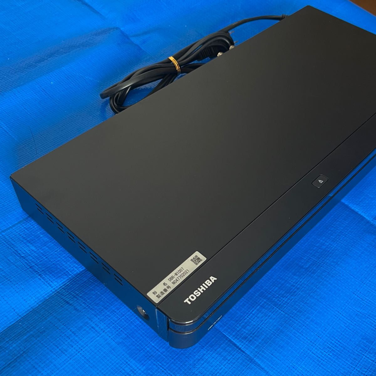 東芝 DBR-W1007 REGZA ブルーレイレコーダー HDD 1TB 2017年製 東芝 DBR-W1007 REGZA ブルーレイレコーダー HDD 1TB 2017年製