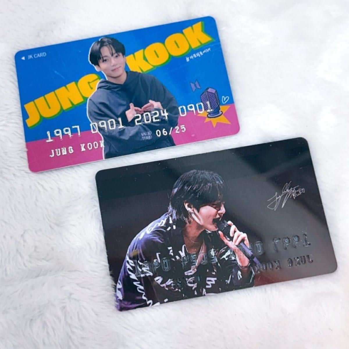 BTS JUNGKOOK ジョングク PVCカード トレカ 韓国製作者 センイル BTS JUNGKOOK ジョングク PVCカード トレカ 韓国製作者 センイル