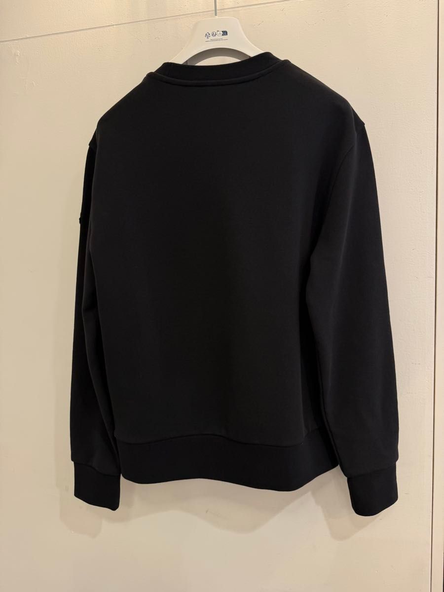 新品 MONCLER スウェット トレーナー 長袖 トップス ブラック 新品 MONCLER スウェット トレーナー 長袖 トップス ブラック