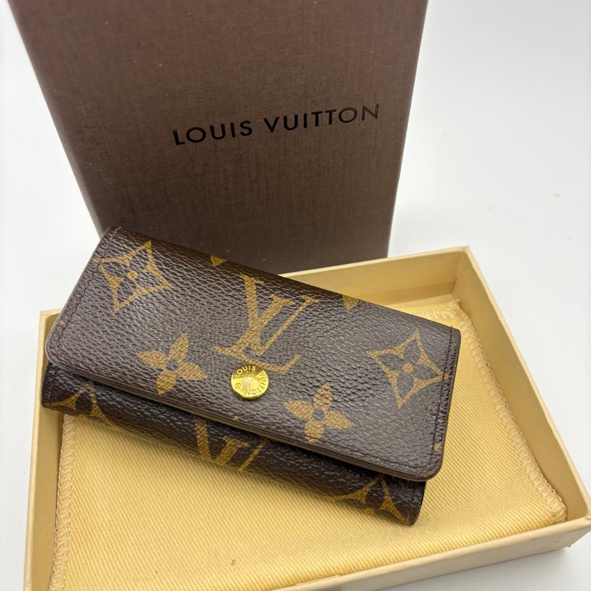 LOUIS VUITTON ルイヴィトン モノグラム4連 キーケース LOUIS VUITTON ルイヴィトン モノグラム4連 キーケース