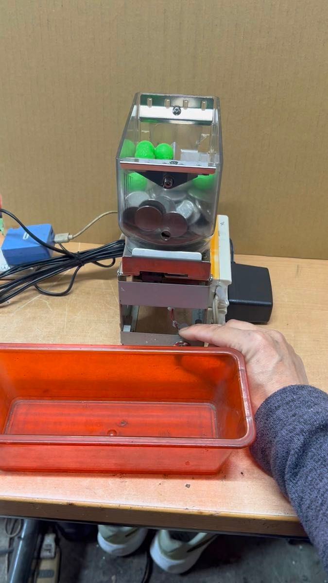 メダル研磨ホッパー 家庭用電源仕様