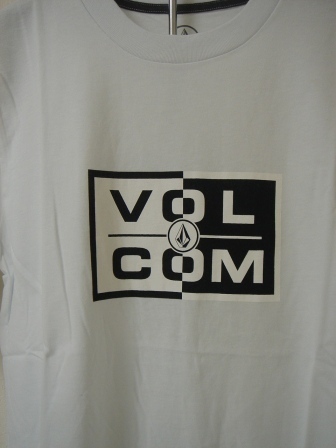 VOLCOM ボルコム AF002007WHT メンズ XLサイズ 半袖Tシャツ シンプルなロゴティー LogoTee ホワイト色 White ヴォルコム 新品即決 送料無料_画像2