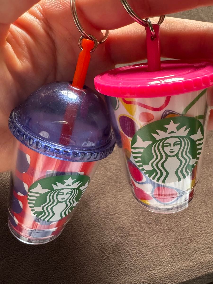 レア 海外限定 Starbucks キーチェーン 3個セット キラキラ レア 海外限定 Starbucks キーチェーン 3個セット キラキラ