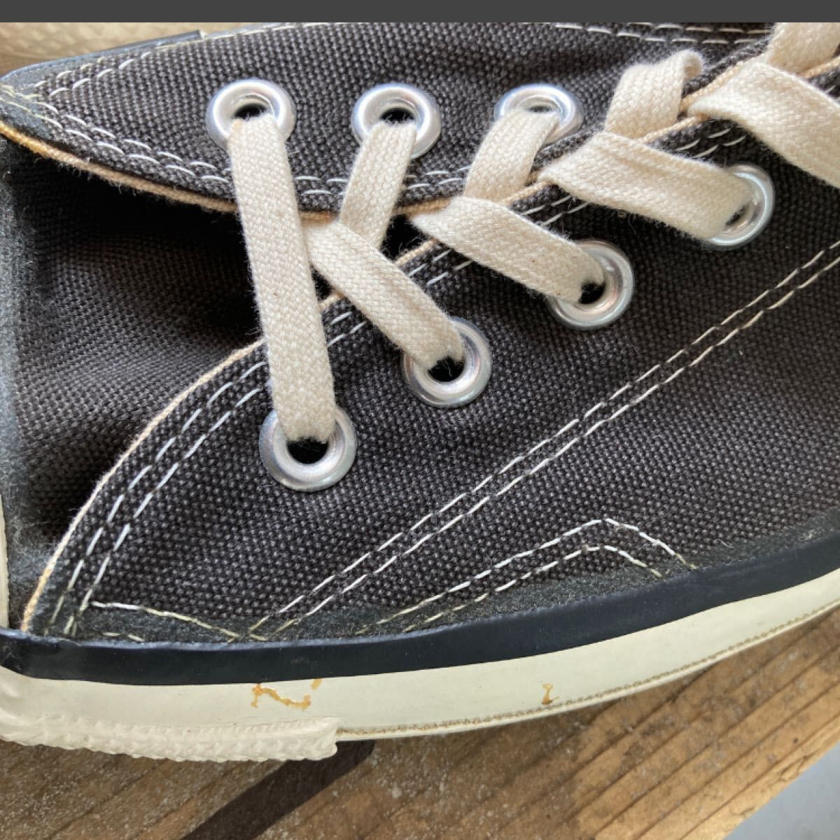 MINT 80s コンバース オールスター ブラックキャンバス US12 LOW MINT 80s コンバース オールスター ブラックキャンバス US12 LOW