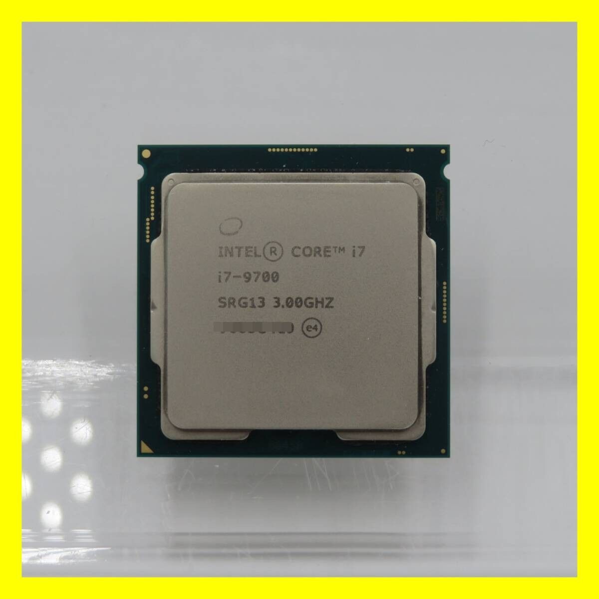 Intel Core i7-9700 SRG13 動作確認済み|Yahoo!フリマ(旧 Intel Core i7-9700 SRG13 動作確認済み|Yahoo!フリマ(旧