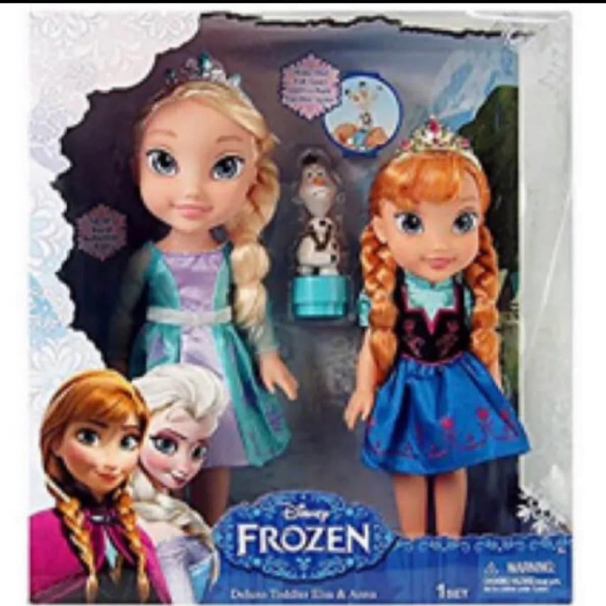 アナと雪の女王　ドール人形セット　新品訳あり