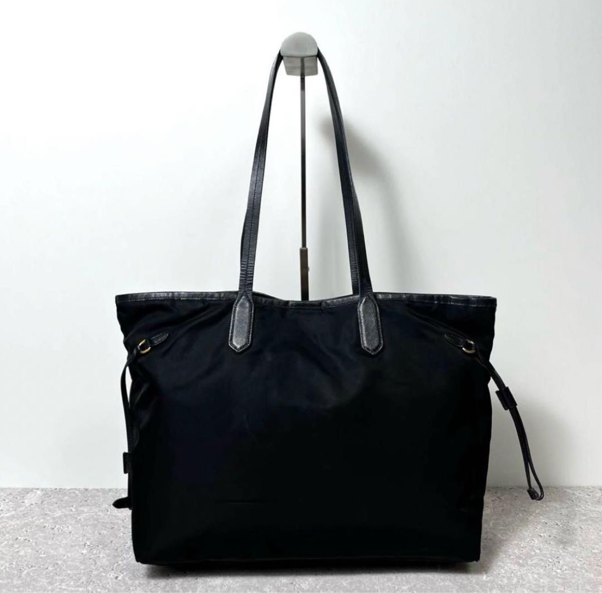 PRADA プラダ トートバッグ ハンドバッグ 巾着型 テスート PRADA プラダ トートバッグ ハンドバッグ 巾着型 テスート