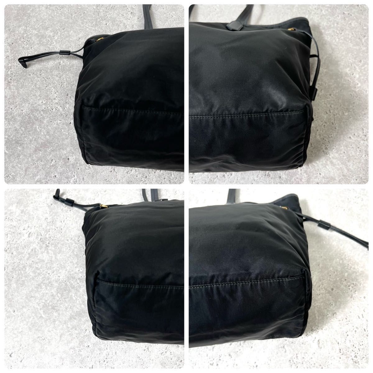 PRADA プラダ トートバッグ ハンドバッグ 巾着型 テスート PRADA プラダ トートバッグ ハンドバッグ 巾着型 テスート