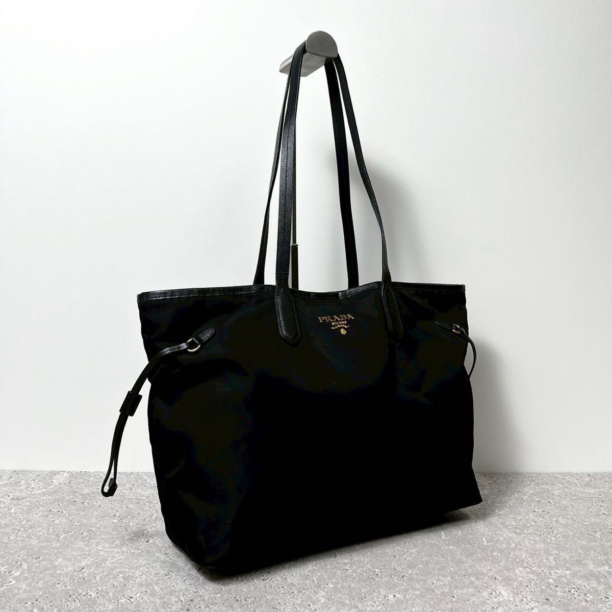 PRADA プラダ トートバッグ ハンドバッグ 巾着型 テスート PRADA プラダ トートバッグ ハンドバッグ 巾着型 テスート