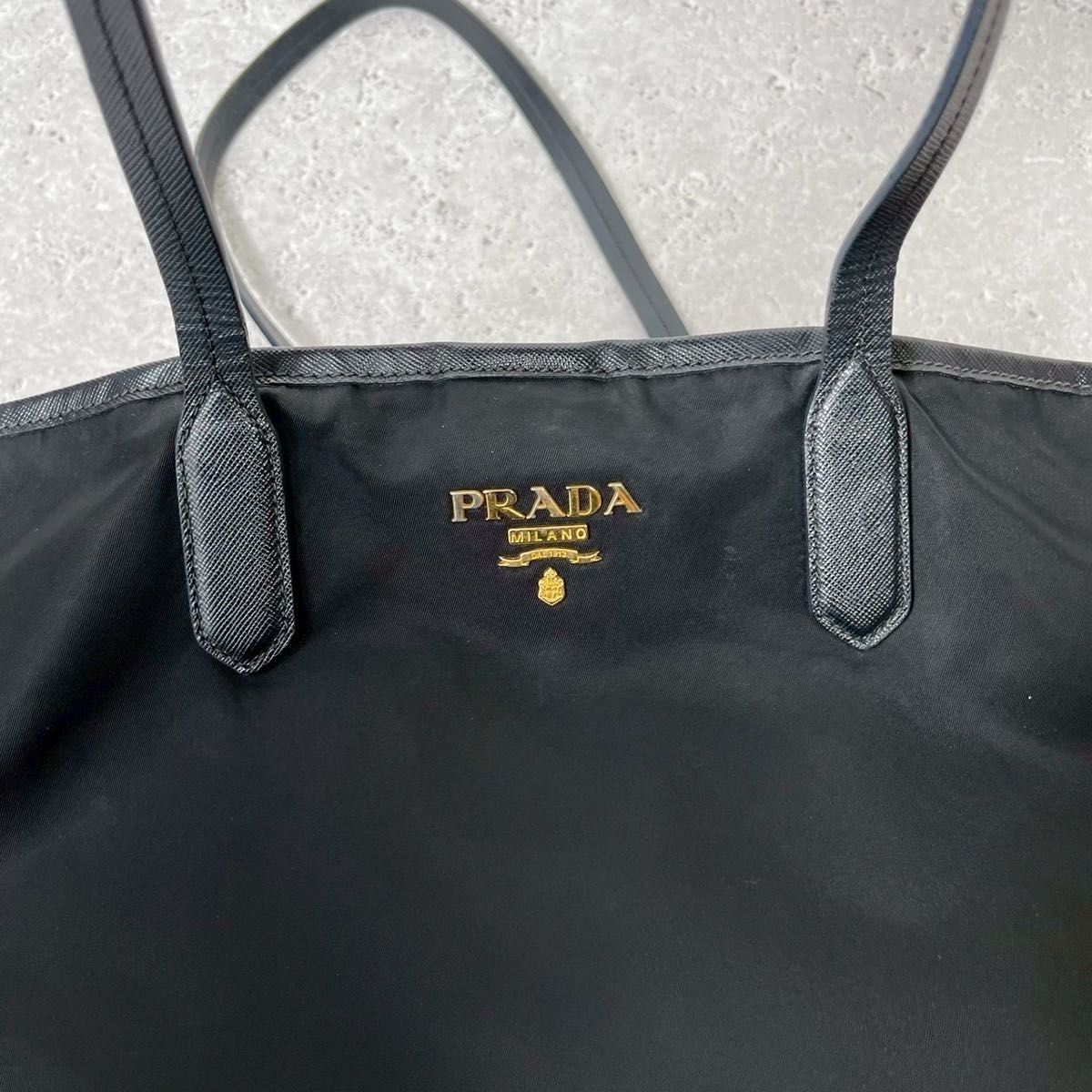 PRADA プラダ トートバッグ ハンドバッグ 巾着型 テスート PRADA プラダ トートバッグ ハンドバッグ 巾着型 テスート