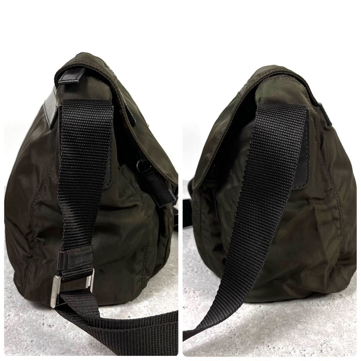 PRADA プラダ メッセンジャーバッグ ショルダーバッグ ナイロン PRADA プラダ メッセンジャーバッグ ショルダーバッグ ナイロン