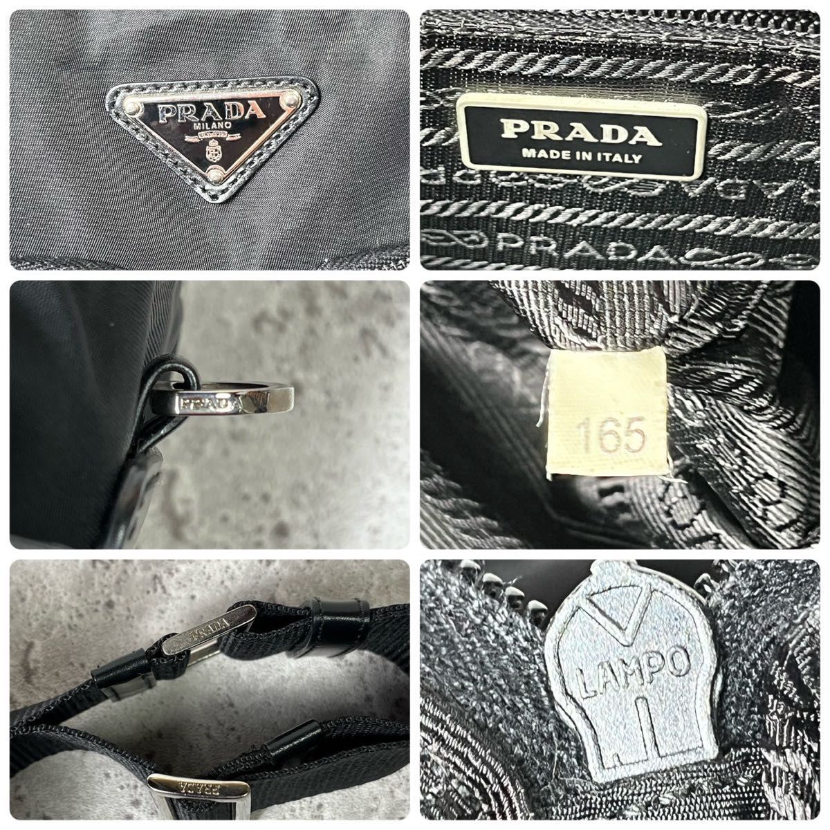 美品》PRADA プラダ ショルダーバッグ メッセンジャーバッグ