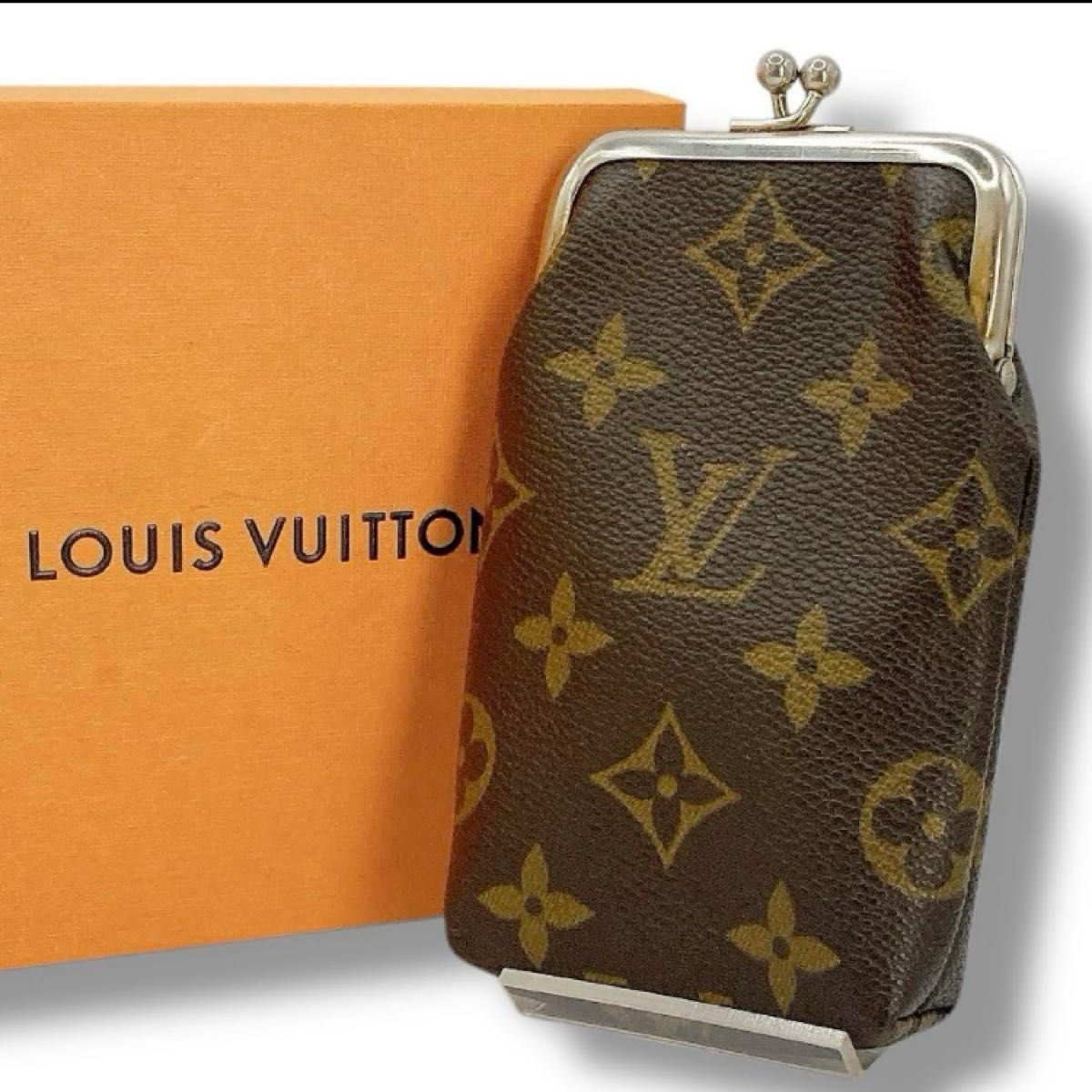 美品 LOUIS VUITTON ルイヴィトン がま口 コインケース 小物入れ 美品 LOUIS VUITTON ルイヴィトン がま口 コインケース 小物入れ