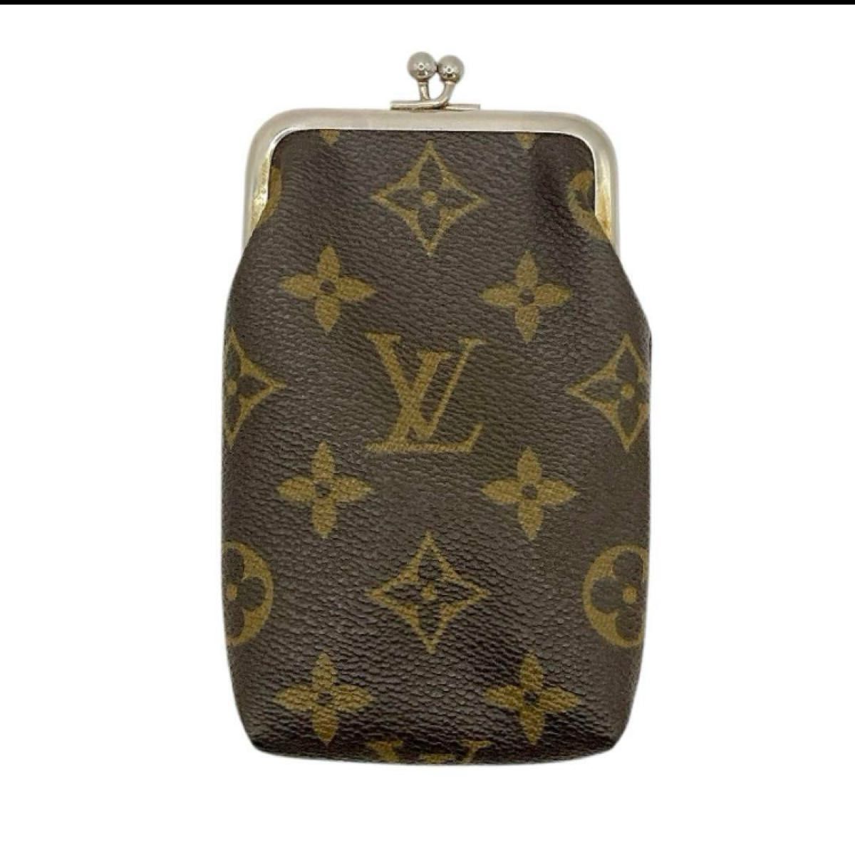 美品 LOUIS VUITTON ルイヴィトン がま口 コインケース 小物入れ 美品 LOUIS VUITTON ルイヴィトン がま口 コインケース 小物入れ