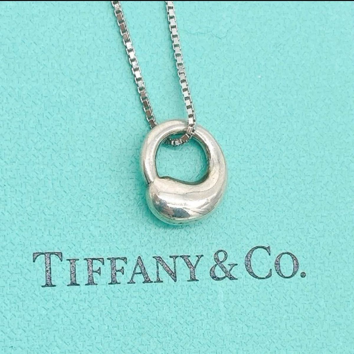 美品 TIFFANY&Co ティファニー エターナルサークル ネックレス 美品 TIFFANY&Co ティファニー エターナルサークル ネックレス