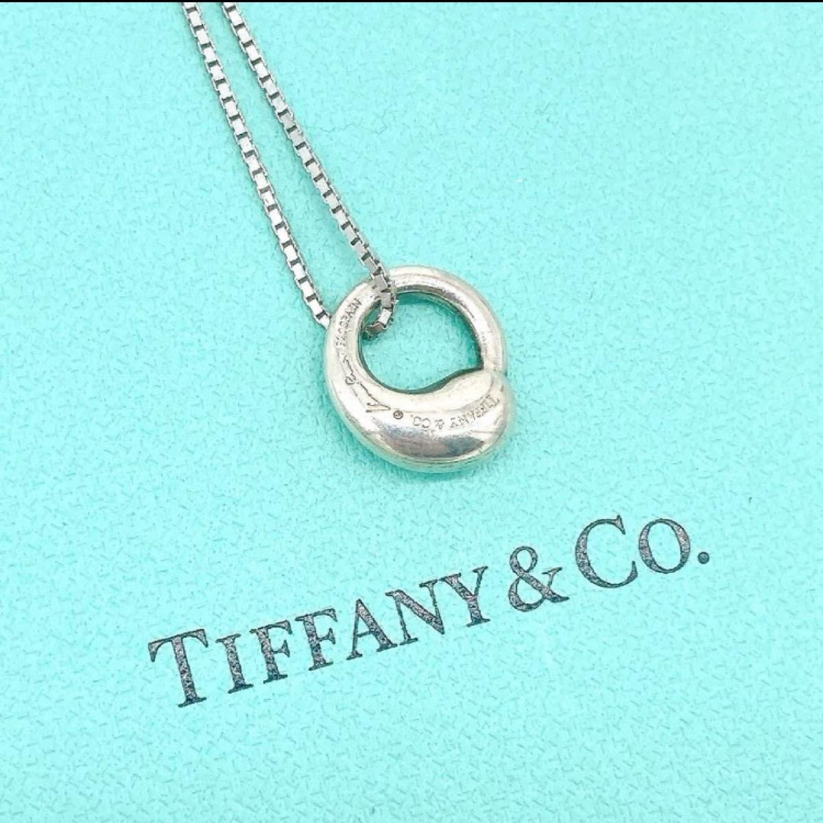 美品 TIFFANY&Co ティファニー エターナルサークル ネックレス 美品 TIFFANY&Co ティファニー エターナルサークル ネックレス