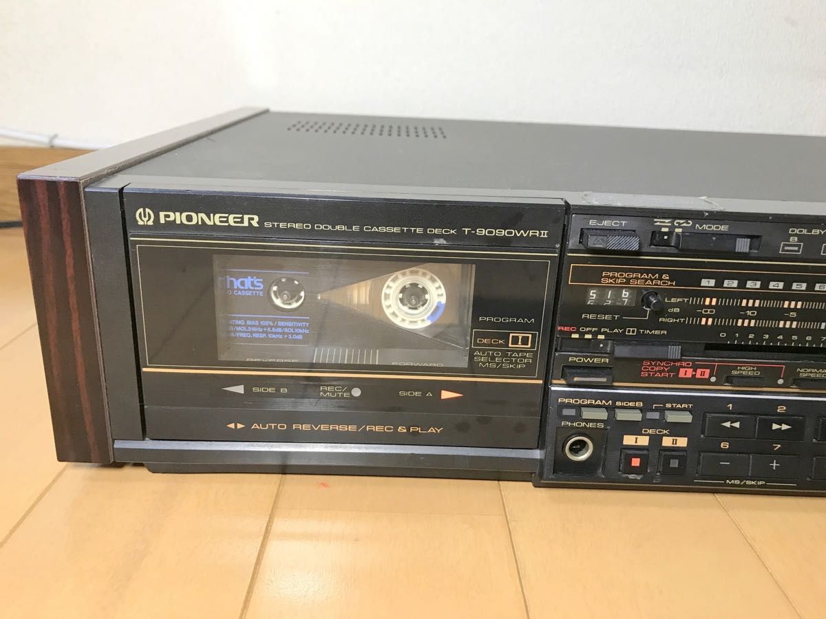 パイオニアT-9090WRIIカセットデッキ|Yahoo!フリマ(旧PayPay パイオニアT-9090WRIIカセットデッキ|Yahoo!フリマ(旧PayPay