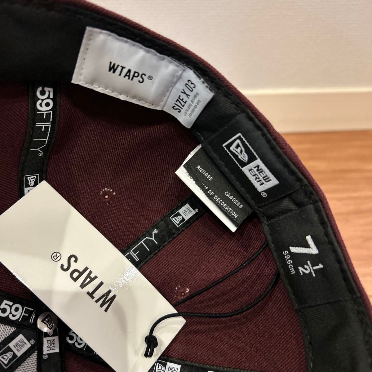 WTAPS 59Fifty Low Profile / Cap / Poly Twill New Era WTAPS 59Fifty Low Profile / Cap / Poly Twill New Era