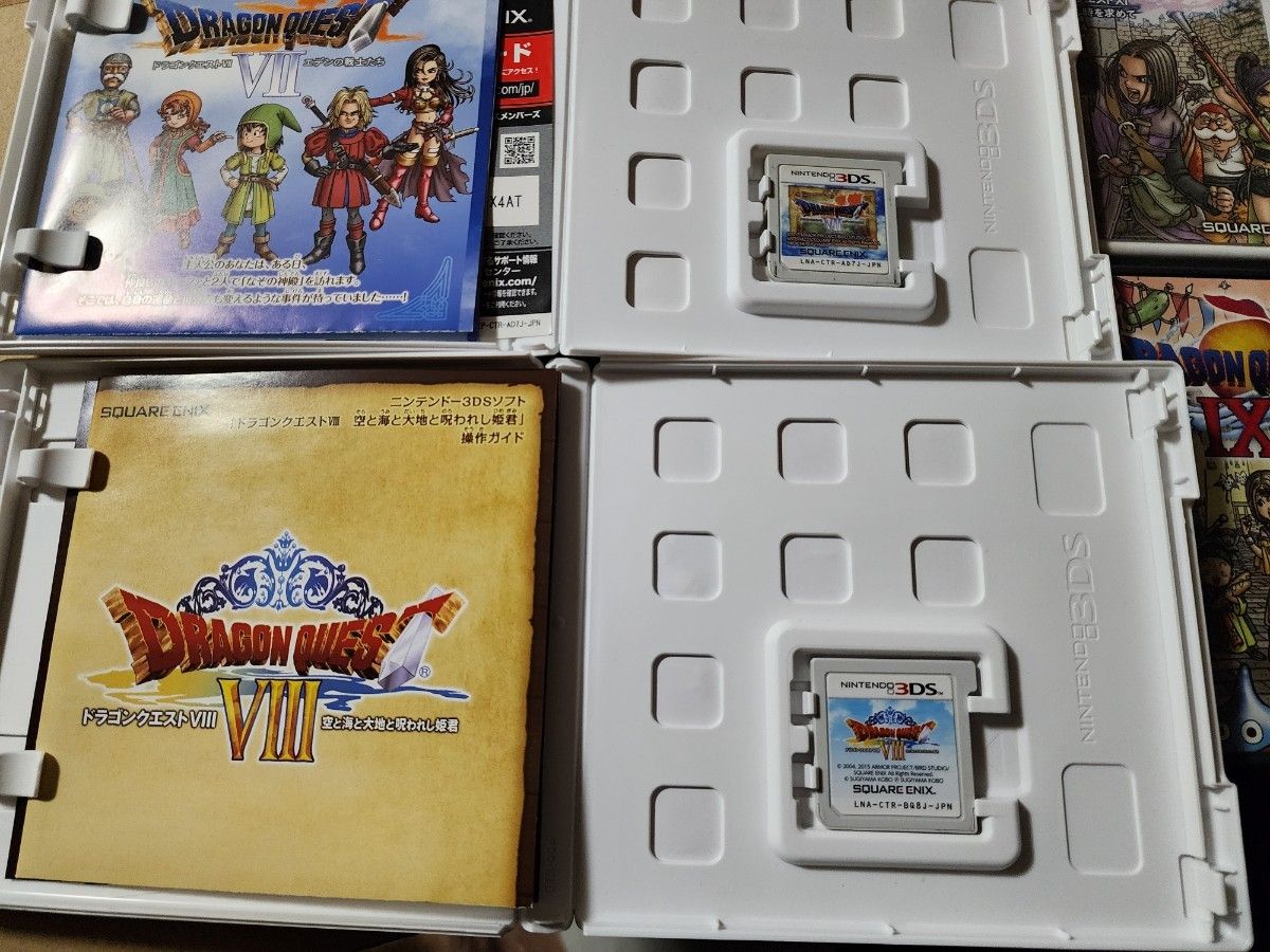 ドラゴンクエスト 4/5/6/7/8/9/11 DS 3DS ソフト まとめ売り ドラゴンクエスト 4/5/6/7/8/9/11 DS 3DS ソフト まとめ売り