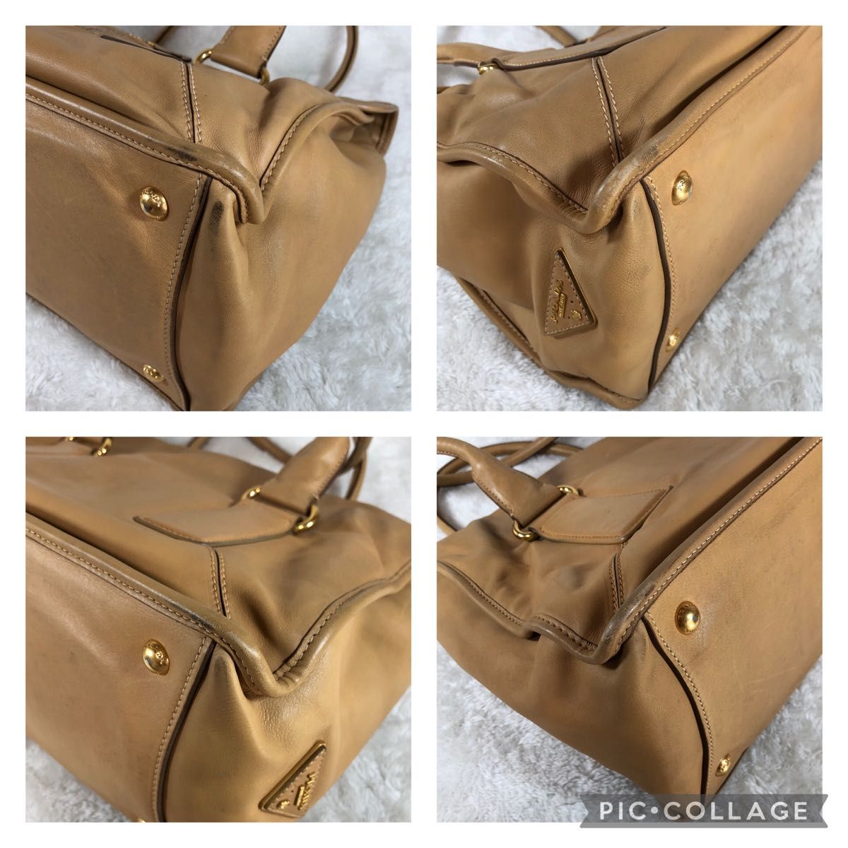 PRADA プラダ BN2135 ボストンバッグ ハンドバッグ レザー PRADA プラダ BN2135 ボストンバッグ ハンドバッグ レザー