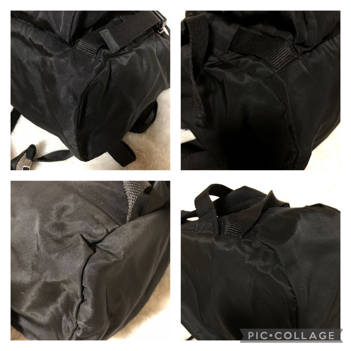 美品 PRADA プラダ リュック バックパック ナイロン 三角ロゴ 美品 PRADA プラダ リュック バックパック ナイロン 三角ロゴ