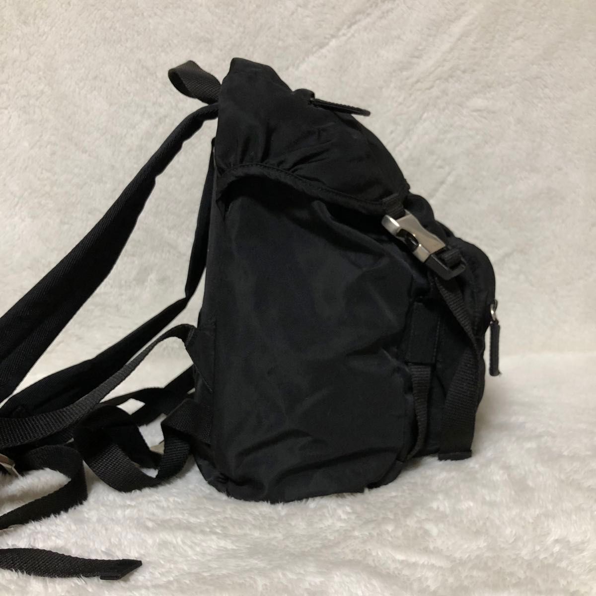 美品 PRADA プラダ リュック バックパック ナイロン 三角ロゴ 美品 PRADA プラダ リュック バックパック ナイロン 三角ロゴ