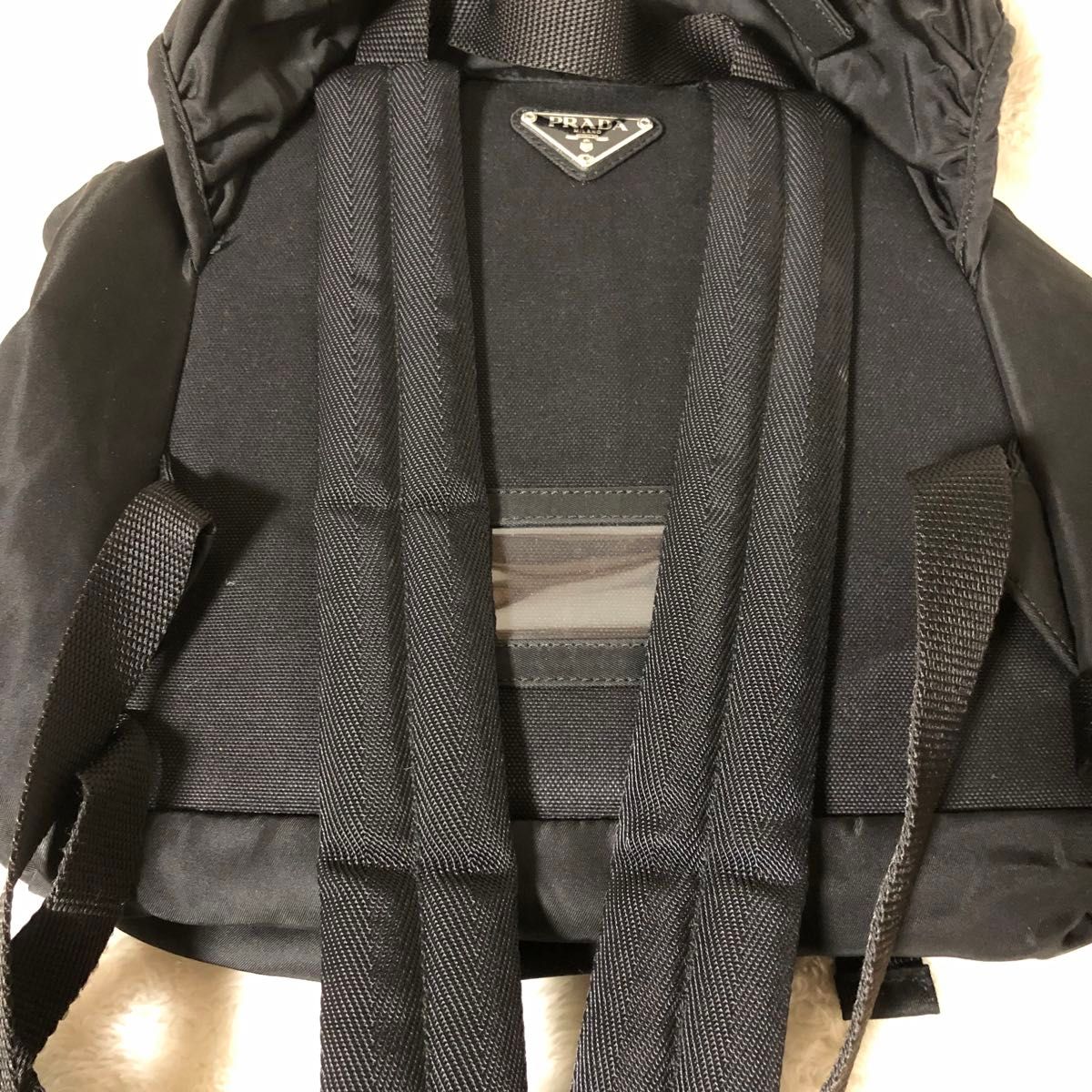 美品 PRADA プラダ リュック バックパック ナイロン 三角ロゴ 美品 PRADA プラダ リュック バックパック ナイロン 三角ロゴ