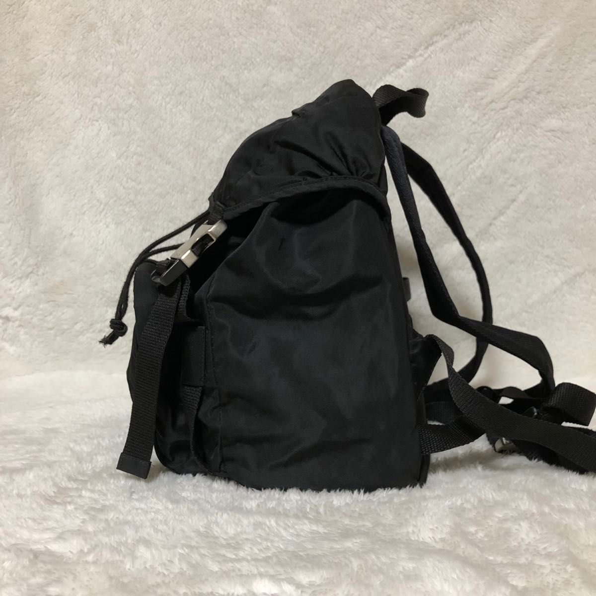 美品 PRADA プラダ リュック バックパック ナイロン 三角ロゴ 美品 PRADA プラダ リュック バックパック ナイロン 三角ロゴ