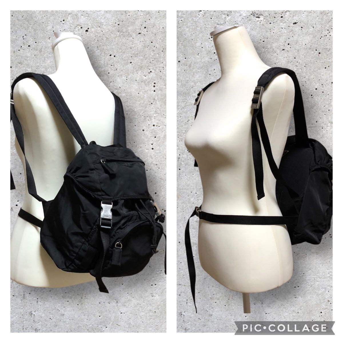 美品 PRADA プラダ リュック バックパック ナイロン 三角ロゴ 美品 PRADA プラダ リュック バックパック ナイロン 三角ロゴ