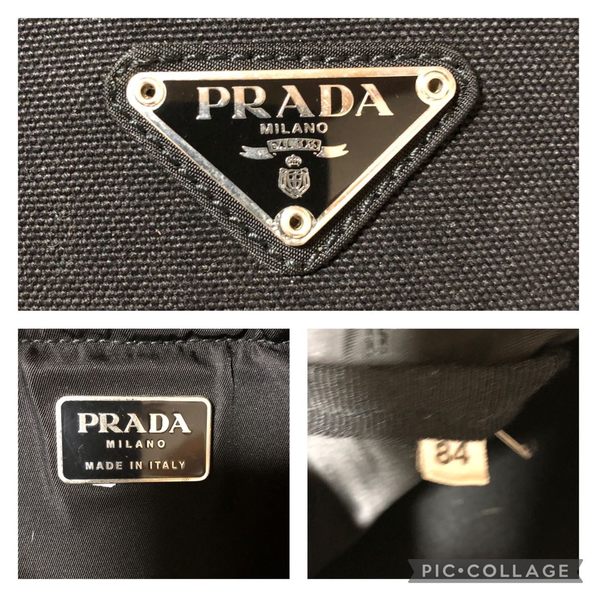 美品 PRADA プラダ リュック バックパック ナイロン 三角ロゴ 美品 PRADA プラダ リュック バックパック ナイロン 三角ロゴ
